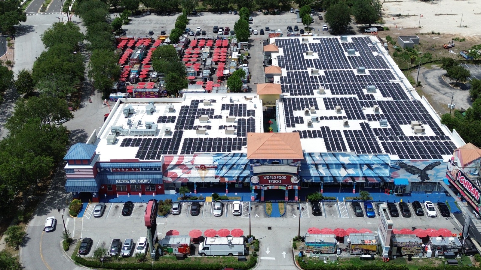 Treasure Island — 667 kW rooftop solar installation